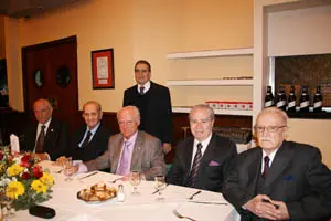 De Izq. a Der.: Jorge Alonso, Manuel Cao Corral, José Castelao Bragaña, José López y Juan Carlos Gómez.