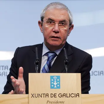 Emilio Pérez Touriño, presidente de la Xunta de Galicia.
