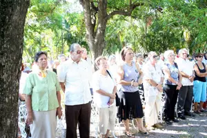 Directivos de las organizaciones asturianas en Cuba asistieron a los festejos.