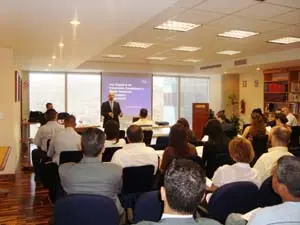  Un instante del evento celebrado en la sede de Cavespa.