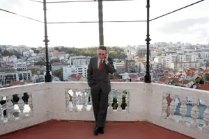 El presidente Miguel Seco, en las instalaciones del Centro.