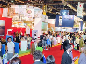 Público asistente a la Feria argentina de Turismo.