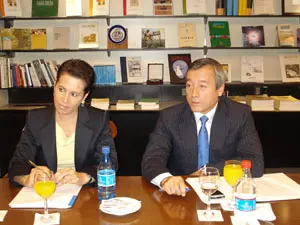 Fernández Mato, en la Delegación de la Xunta