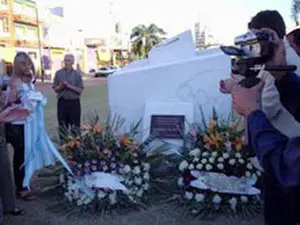 Un momento del acto de homenaje.