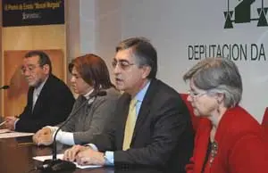 Fernández Moreda presentó el ensayo ganador.