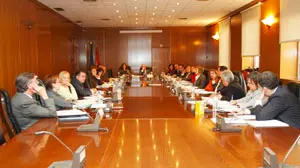  Vista general de los asistentes a la Comisión.