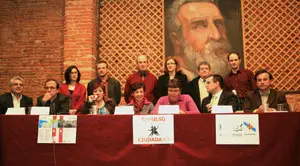  Los dirigentes del PSOE arroparon en un acto a la candidatura de Impulso Ciudadano para el CRE de Toulouse.