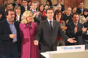  Feij&oacute;o, durante la presentaci&oacute;n de las candidaturas.