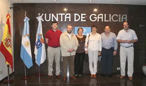  L&oacute;pez Orozco, en la sede de la Xunta en Buenos Aires.