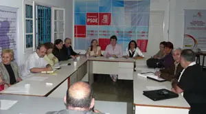  Marisol Soneira Tajes, responsable de Emigraci&oacute;n del PSdeG, durante su reuni&oacute;n con el Comit&eacute; Ejecutivo Territorial del PSOE en Venezuela (Caracas).