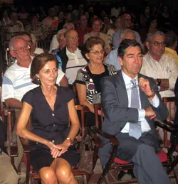  El embajador de España, Manuel Cacho, durante una jornada cultural en el convento de San Francisco de Asís.