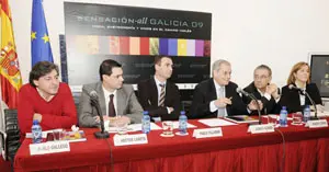  Un momento de la presentaci&oacute;n de &lsquo;Sensaci&oacute;n-all Galicia 09&rsquo;.