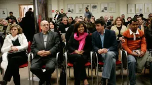 Bernarda Jiménez y Jesus Guitérrez –en el centro de la imagen–.