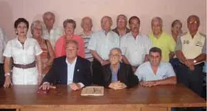 Parte de los directivos de ambas entidades.