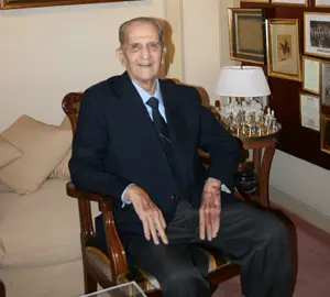 Manuel Cao Corral recibió a ‘Galicia en el Mundo’ en el ‘living’ de su casa.