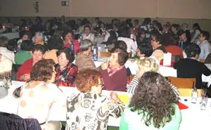 Las mujeres se reunieron bajo el lema ‘Juntos podemos conseguir mucho, solas nada o casi nada’.