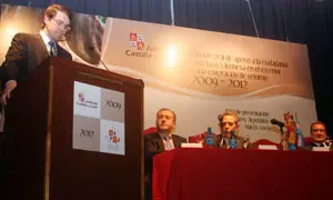 Fernández Mañueco, Félix Colsa, Rafael Estrella y Pedro Bello.