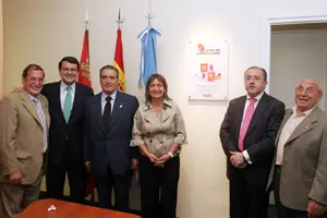 Visita a la nueva sede Asociación de Empresarios de la Federación de Sociedades Castellanas y Leonesas