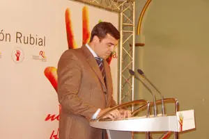 Ricardo Cortés, director de la Fundación, durante su intervención en el acto.