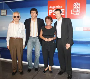  Felix Mués, Jesús Gutiérrez, María de los Ángeles Ruisánchez y Guillermo Martínez.
