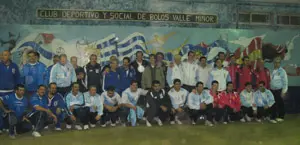 Participantes en el torneo celebrado en la capital uruguaya, que concluyó el pasado día 5 de abril.