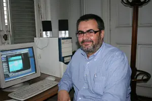  Alfonso V&aacute;zquez Monxard&iacute;n, responsable del Arquivo Sonoro de Galicia.