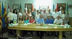 Foto de familia de todas las asociaciones españolas.