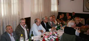  Mesa cabecera, encabezada por el presidente de la instituci&oacute;n, Jos&eacute; Pante&oacute;n.