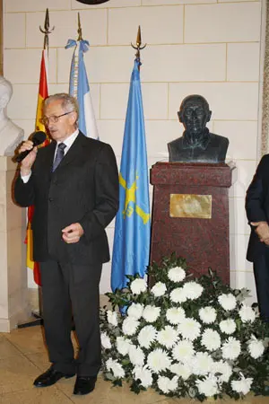 José Antonio Nespral, durante su discurso en el cierre del acto.