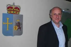  Juan José Fernández Pereiro, durante su visita al CAC.