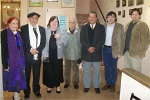  De izda. a dcha.: R. Danussi, C. Penelas, B. Lagoa, J. M. S&aacute;nchez, L. A. Salvarezza, W. Santoro y S&aacute;nchez.