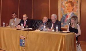  Un momento de la entrega del título ‘Asturiano Predilecto en Madrid’.