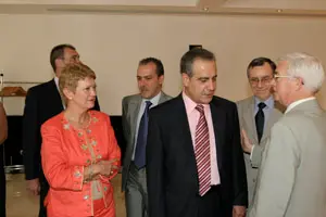 Rumí, Torres, Corbacho y Ruiz, en el último pleno del Consejo General de la Ciudadanía Española en el Exterior.