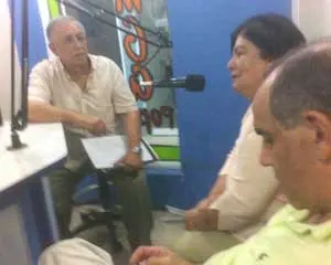 Álvarez, durante una reciente entrevista a la viceconsejera de Emigración y Cooperación con América del Gobierno de Canarias.