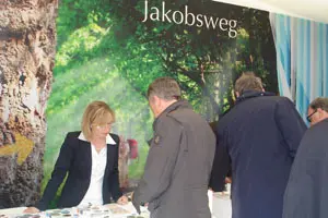 Turgalicia promocionó el Xacobeo en la Semana Cultural de Frankfurt.