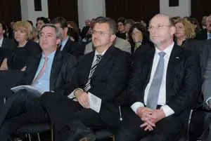 Rafael Dezcallar, Javier Ignacio Martínez del Barrio y Matthias Wolf.