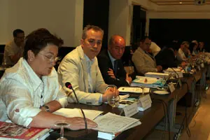 La viceconsejera, durante su intervención. 