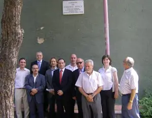  O alcalde de Viana do Bolo e o concelleiro de Medio Ambiente asistiron, xunto cos seus paisanos residentes en Barcelona, ao acto de colocaci&oacute;n dunha placa co nome de &Aacute;vila nun xard&iacute;n do distrito de &lsquo;Nou Barris&rsquo;.