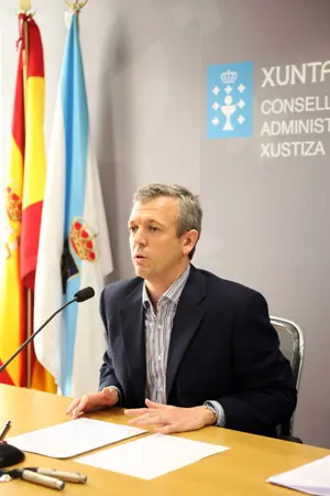  Alfonso Rueda, conselleiro de la Presidencia.