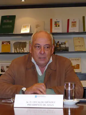   Rafael Osvaldo M&eacute;ndez, presidente de AEGA.