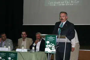  Villares, durante su intervenci&oacute;n.