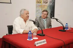  Juan Carlos Iniesta, durante la presentaci&oacute;n de su documental.