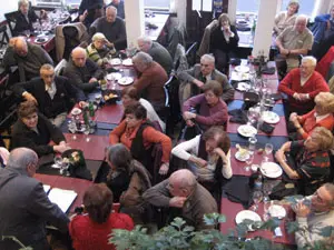 Un momento de la constitución de la Asociación.