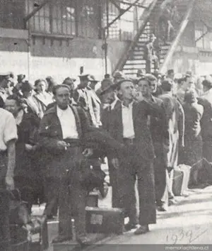  Algunos de los integrantes de este viaje hecho desde Francia a Chile.
