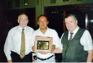  Fernando Miranda recibió un homenaje en el Centro Asturiano de Buenos Aires.