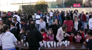 Numeroso público acudió a la celebración. 