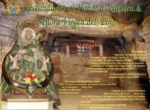Cartel anunciador de las fiestas.