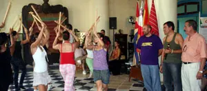 Danzas folclóricas fueron ensayadas por bailarinas de ‘Bajo Duero’ y la Colonia Zamorana.