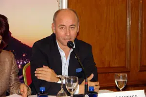  Santiago Camba, durante su intervención.