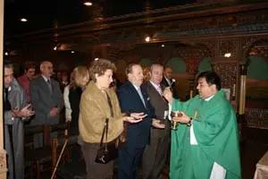 Oficio religioso que inauguró los festejos del 157º aniversario de la institución.